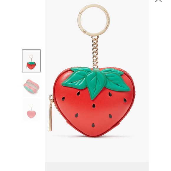 KATE SPADE ♠️ Strawberry Dreams Coin Purse - Picture 4 of 8